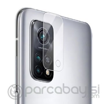 Xiaomi Mi 10T Pro  Tempered Cam Kamera Koruyucu