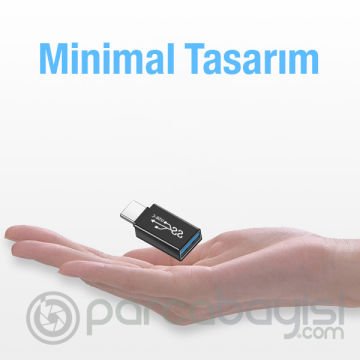 ALLY Dişi USB to Type-C OTG Çevirici Dönüştürücü Adaptör