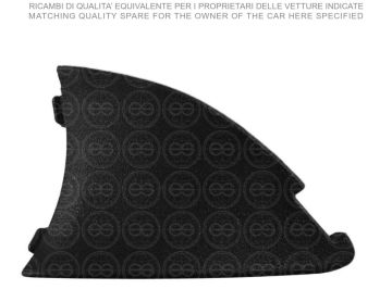 ÇEKİ DEMİR KAPAĞI ÖN SAĞ SİSSİZ KÜÇÜK SİYAH OPEL ASTRA J 2011-2015 | 133872331401028 | 13387233