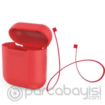 Ally Apple Airpods İçin Renkli Strap Kulaklık Askısı+ Silikon Kılıf