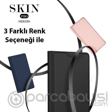 Dux Ducis SM Galaxy S23 Kılıf Skin Pro Series Flip Cover Kapaklı Kılıf