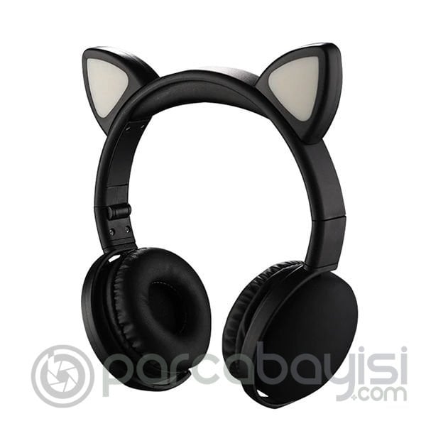 ALLY Kedi Kulak Kulaküstü Bluetooth 5.0 Kablosuz Kulaklık