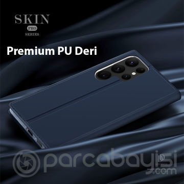 Dux Ducis SM Galaxy S23 Ultra Kılıf Skin Pro Series Flip Cover Kapaklı Kılıf