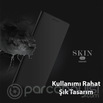 Dux Ducis SM Galaxy S23 Ultra Kılıf Skin Pro Series Flip Cover Kapaklı Kılıf