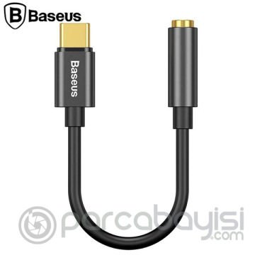 Baseus L54 Usb C AUX kulaklık Adaptörü Usb C 3.5 jack ses kablosu