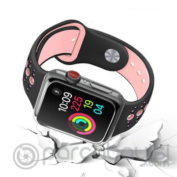 Ally Apple İWatch 6-5-4 44mm 360 Koruma Ultra Slim Silikon Kılıf