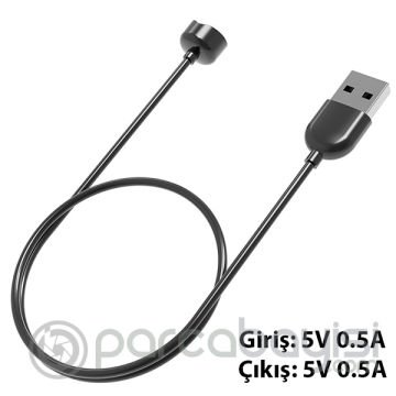 Xiaomi Mi Band 7- 6 Mİ band 5 USB Şarj Kablosu 50CM