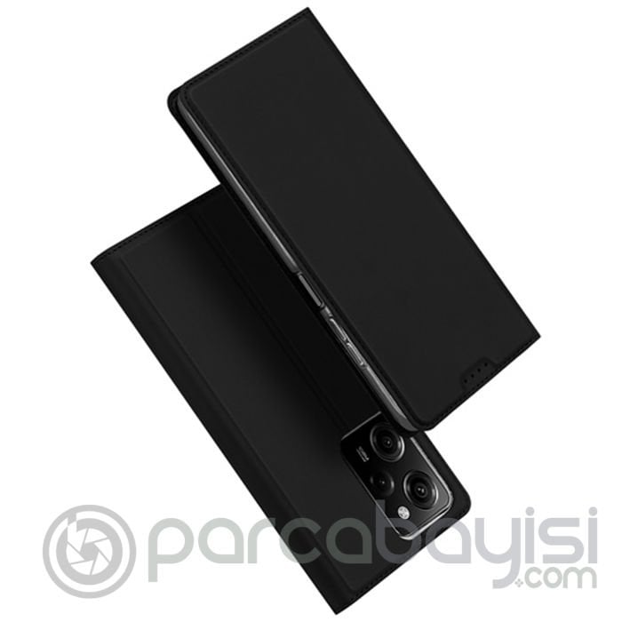 Dux Ducis Xiaomi Poco X5 Pro 5G Kılıf Skin Pro Series Flip Cover Kapaklı Kılıf
