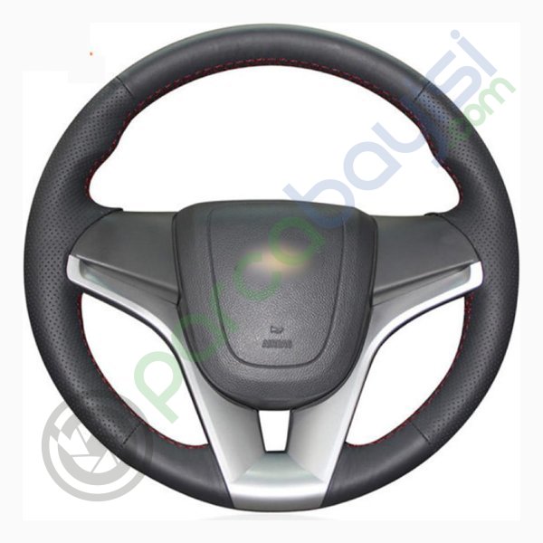 Chevrolet Aveo 2011-14 Araca Özel Dikişli Deri Direksiyon Kılıfı
