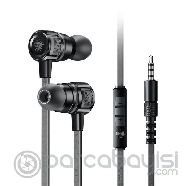 Plextone G20 MARK IV Gaming 3.5mm Kulak İçi Mikrofonlu Oyuncu Kulaklığı-Type-C Dönüştürme Aparatlı