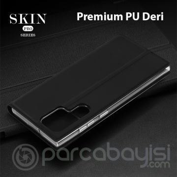 Dux Ducis SM Galaxy S23 Plus Kılıf Skin Pro Series Flip Cover Kapaklı Kılıf