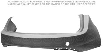 INSIGNIA A OPEL 2013-2017 TAMPON ARKA ASTARLI | 101.40.9624 | 23430215