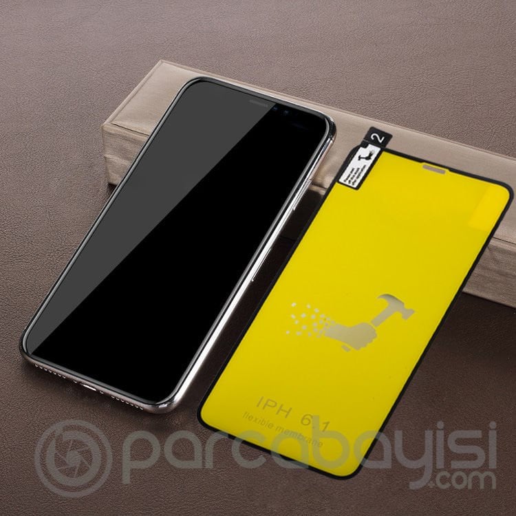 İphone 11 Pro Max,İphone Xs Max 6.5 Nano Tpu Full Kaplama Ekran Koruyucu