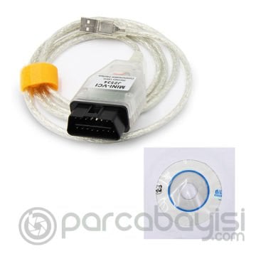 Mini Vci J2534 OBD2 Toyota TIS Techstream Arıza Tespit Cihazı(V14.30.023 FT232RL)