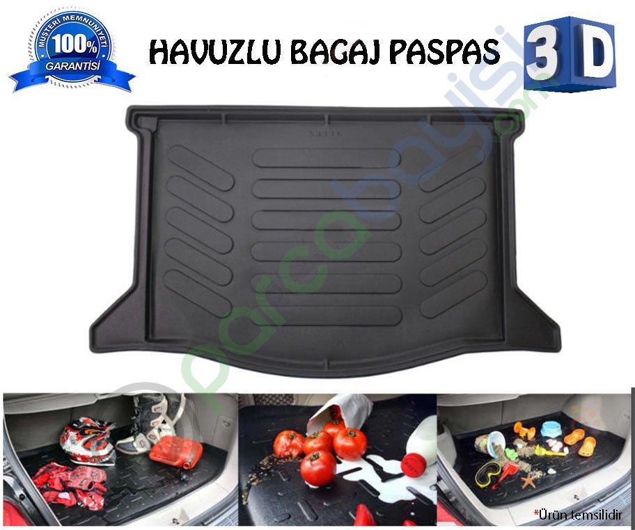 Opel Astra J Hb 2010 Sonrası Bagaj Paspası Havuzu 1.Kalite