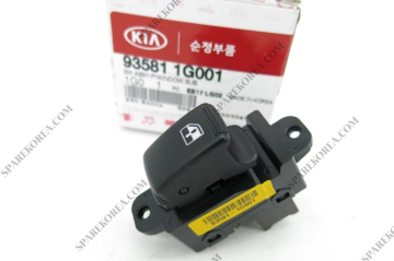 Kia Rio Arka Cam Açma Düğmesi Orjinal | 935811G001