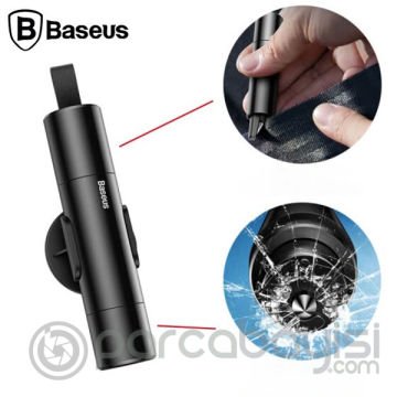 Baseus Sharp Tool Safety Hammer(Araç Pencere Camı Ve Emniyet Kemeri Kesici