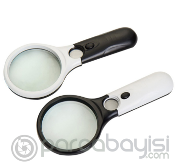 Ally 6902a 10x 20x 3 Led Işıklı Büyüteç