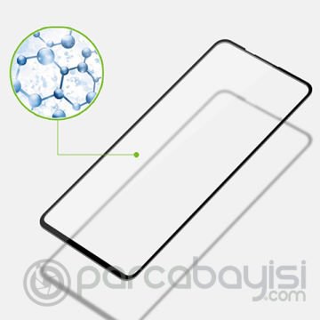 Ally Sm Galaxy A21-A21S 3D Full Glue Tempered Cam Ekran Koruyucu