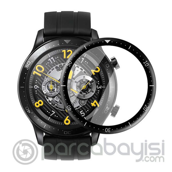 Realme Watch S Pro 3D PC+PMMA HD Ekran Koruyucu Full Kaplama