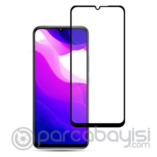 Xiaomi Mi 10 Lite 3D Full Tempered Cam Ekran Koruyucu