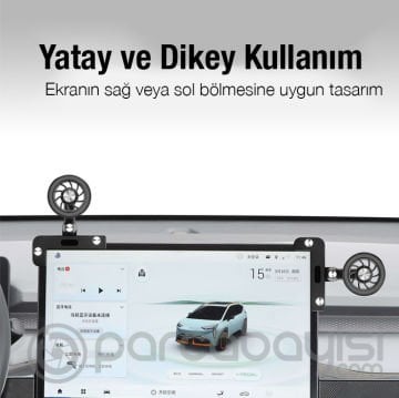 ALLY TS-MA1 Tesla Ekran MagSafe Telefon Tutucu Laptop Üstü