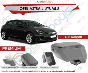 Opel Astra J Uyumlu Gri Kolçak Kol Dayama Ultra Kaliteli