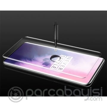 Oneplus 7 Pro- 7T Pro Full Uv Liquid+uv Işık 3d Kırılmaz Cam Ekran Koruyucu