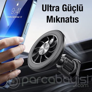 ALLY ML-216 MagSafe Araç İçi Havalandırma Telefon Tutucu