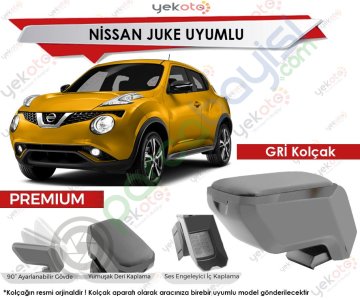 Nissan Juke Uyumlu Gri Kolçak Kol Dayama Ultra Kaliteli