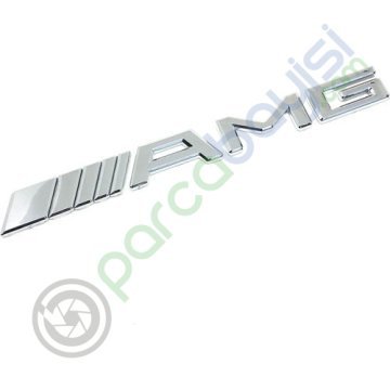 Amg Metal 3D Amblem Monogram Logo Orjinal Kalite