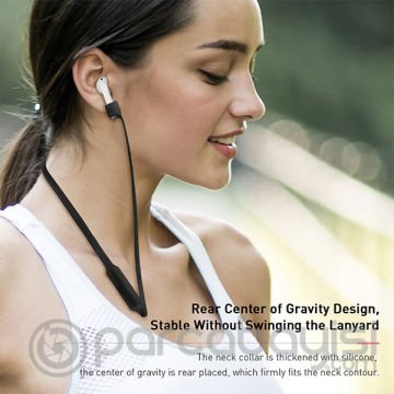 Baseus Airpords 1-2 Sports Collared Silicone Strap Kulaklık Askısı