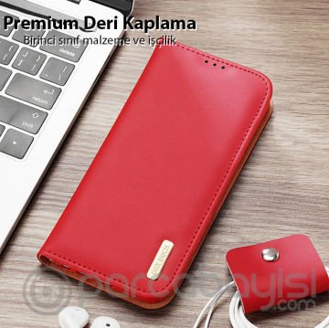 Dux Ducis SM Galaxy S23 Kılıf Mıknatıslı Cüzdanlı Deri Kılıf Hivo Series
