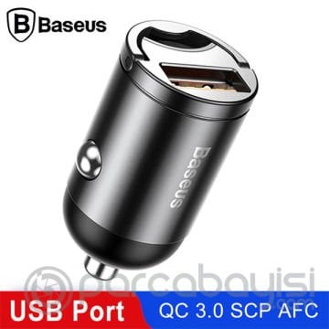 Baseus Tiny Star Mini Quick Şarj USB Port 30W Hızlı Araç Şarj Cihazı