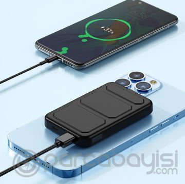ALLY A27 10000mAh PD 15W - 22.5W Magsafe Uyumlu Hızlı Şarj Powerbank