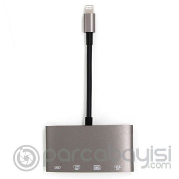 Ally NK-1040 4in1 İPhone Lightning To Usb Kamera Adaptörü