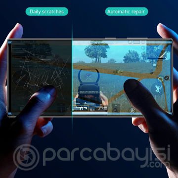 Baseus Sm Galaxy Note 10 Full Ekran Koruyucu 0.15mm 2 Adet Set 0.15MM FULL-SCREEN CURVED ANTI-EXPLOS