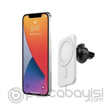 Ally N16 15W Magsafe Uyumlu Araç İçi Telefon Tutucu