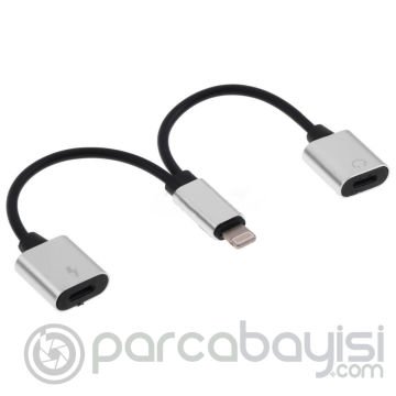 İPhone 7-8- 8 Plus X,XS,XR Lightning Kulaklık +şarj Usb Adaptörü