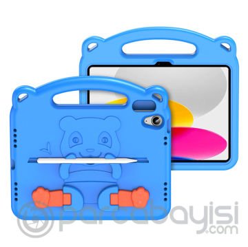 Dux Ducis iPad 10.2 2022 Kılıf Panda Serisi Çocuk Shockproof Standlı Kılıf