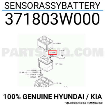 Sportage Akü Sensörü Orjinal | 371803W000