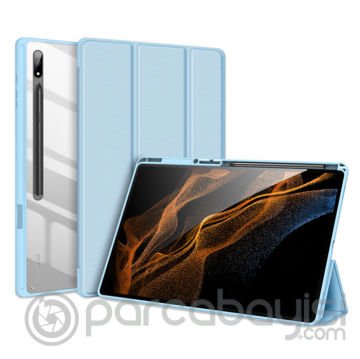 Dux Ducis SM Galaxy Tab S8 Ultra -S9 ultra  Kılıf Toby Series Kalem Yerli Manyetik Kapaklı Kılıf