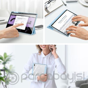 Dux Ducis SM Galaxy Tab S8-S7 Kılıf Toby Series Manyetik Kapaklı Kılıf (X700-X706)-(T870-T875-T876B)