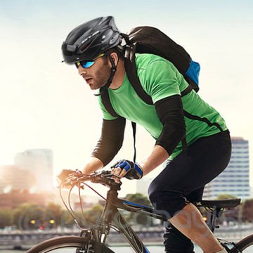 ALLY GUB K80 Plus MTB Vizör Gözlüklü Spor Yol Dağ Yarış Bisikleti Kaskı
