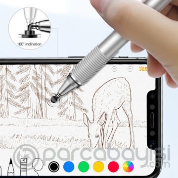 Baseus Golden Universal Stylus kapasif Tablet Telefon Dokunmatik Kalem