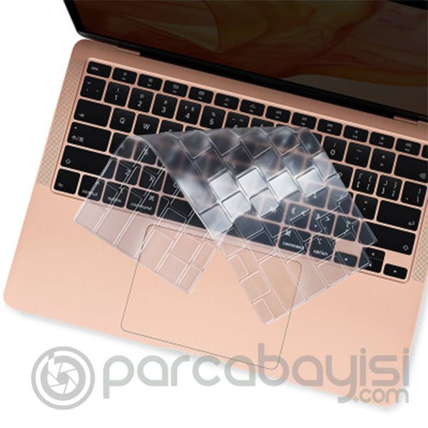 ALLY Apple Macbook Air13.3 A2179 Silikon Klavye Koruyucu