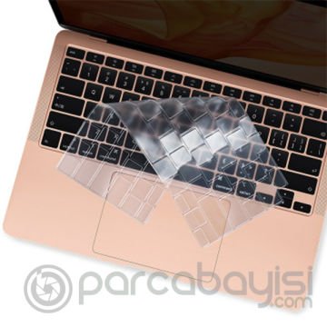 ALLY Apple Macbook Air13.3 A2179 Silikon Klavye Koruyucu