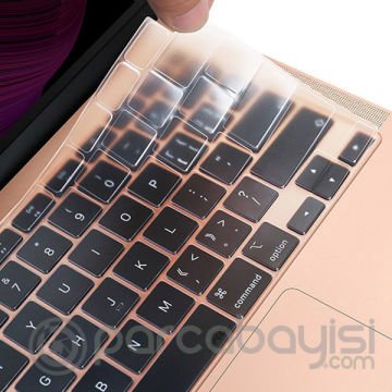 ALLY Apple Macbook Air13.3 A2179 Silikon Klavye Koruyucu