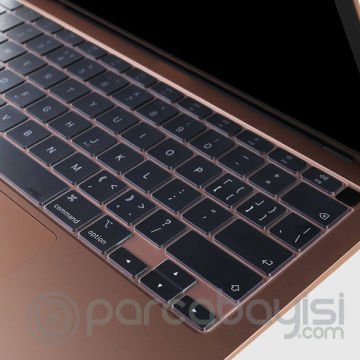 ALLY Apple Macbook Air13.3 A2179 Silikon Klavye Koruyucu