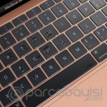 ALLY Apple Macbook Air13.3 A2179 Silikon Klavye Koruyucu